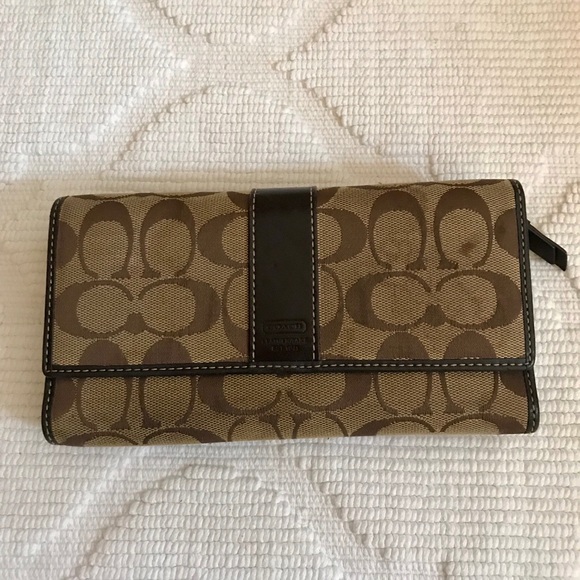 Coach Checkbook Wallet - Picture 3 of 3